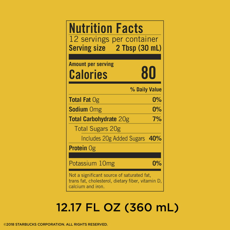 Ingredients in Starbucks Vanilla Syrup: What's Inside?