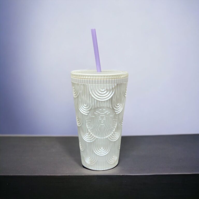 Iridescent Starbucks Cup: Shine with Every Sip